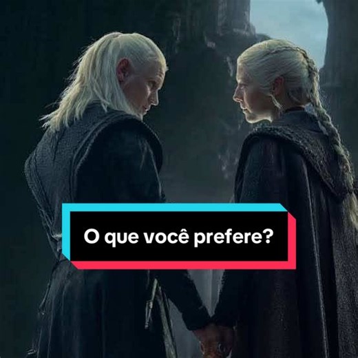 O que você prefere? — Rhaenyra ou Daemon em House of the Dragon