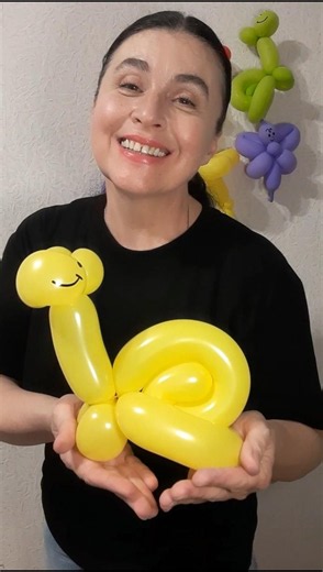 Balloon Snail 🎈🐌Summer Animals for Beginners #shorts #balloonanimals #snail