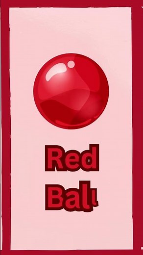 Learn the Colours 🌈 | Colour RED 🔴