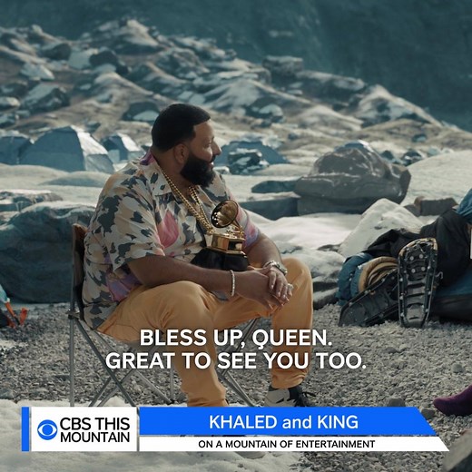 Reporting live from Paramount Mountain, Gayle King has confirmed with DJ Khaled that in fact, "we da best." Paramount streaming March 4. | CBS