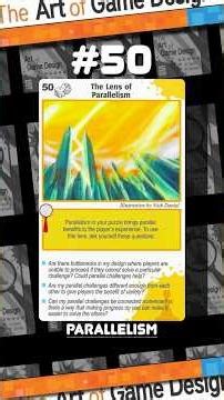 Game Design Tips #50 - Parallelism #fallintoshorts #gamedev #shorts