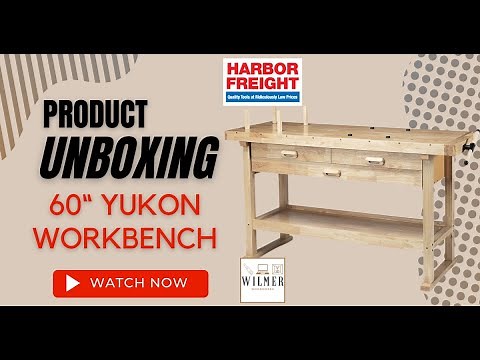 Upgrade your workshop with a Harbor Freight 60in Yukon Workbench