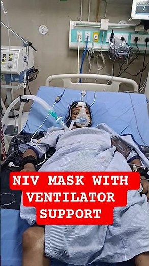 Niv mask with ventilator support Patient || causes || symptoms || treatment