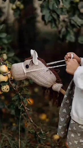 DIY-Steckenpferd aus einer Socke