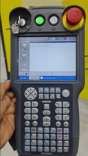 YASKAWA Teach Pendant yrc1000 |AR1440 robot|..#japanese #newvideo #ytshort #robotics
