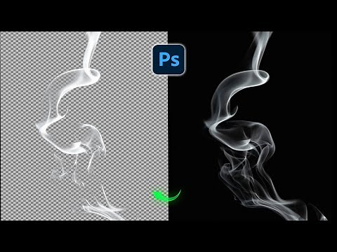 How to Create Transparent Smoke in Photoshop | Remove Smoke Background | Adobe Photoshop CC 2024