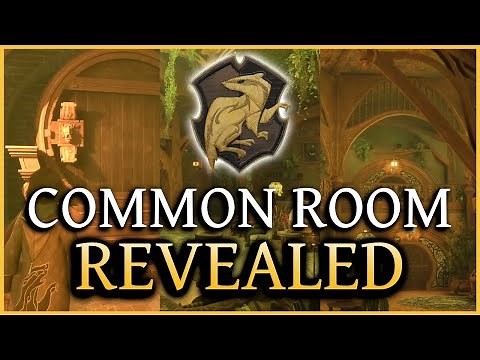 Detailed Breakdown of the NEW Hufflepuff Common Room Tour!