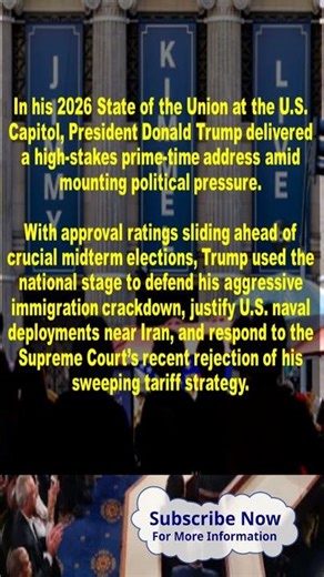 Trump’s 2026 State of the Union SHOCKS Congress | Fact-Check Breakdown #BreakingNews #Midterms2026