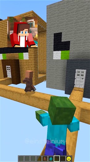 Which House Will Villager Choose? #minecraft