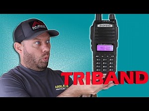 Baofeng UV-82x3 Triband Ham Radio Review and Power Testing