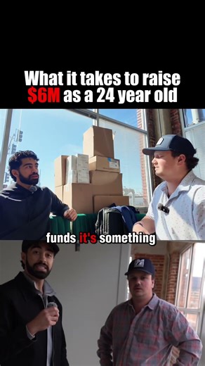 Raising $6m at a young age requires strategy.