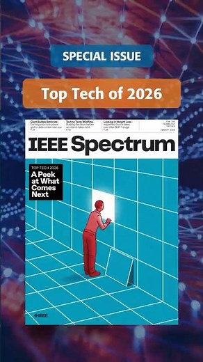 IEEE Spectrum: Top Tech of 2026
