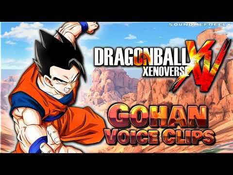 All Gohan Voice Clips • Dragon Ball Xenoverse • All Voice Lines • 2015