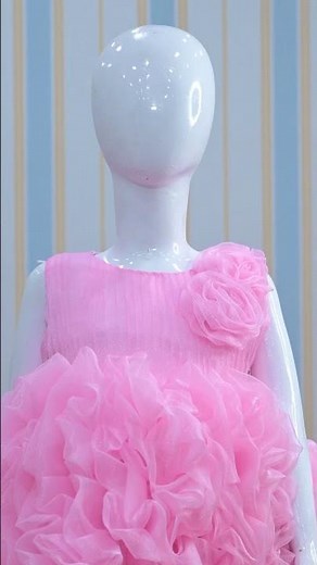 The high-low ruffle gown that guarantees pure joy!