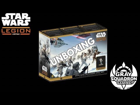 Star Wars Legion Unboxing: Echo Base Defenders