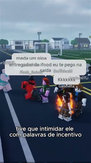 O dia que fui cortado por um entregador do iFood no roblox! #roblox #shorts