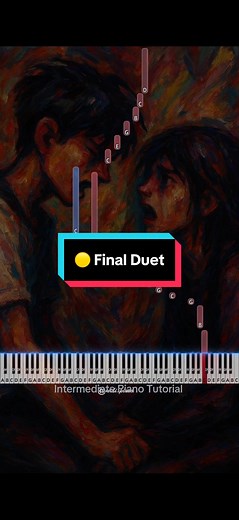 Final Duet Easy Piano Tutorial for Beginners