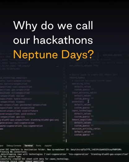 TransitionZero on Instagram: "🚀 What happens when you give our team two days to explore and experiment? A lot! 🔵 From AI-driven calibration loops to Tableau-style scenario exploration, lightweight global solar forecasting, PyPSA network file ingestion, and thermal-signature detection of DRI plants, the projects produced at our latest Neptune Days sprint (our take on a hackathon) show how much can be achieved in a short time when we make space for innovation and encourage creativity. 👀 Explore