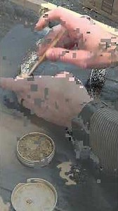 How to use antique gold gilder's paste to dress up drawer pulls. Blk. spray paint before coating.