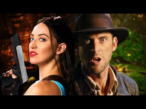 Lara Croft vs Indiana Jones. Epic Rap Battles Of History.