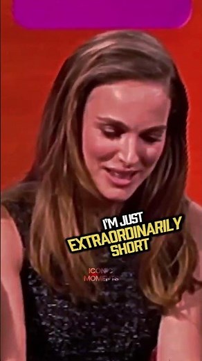Natalie Portman Got Cast Because of Her Height ?😄