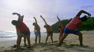 4.9K views · 30 reactions | Wanna go do some yoga? Namaste at the beach. #SurvivorNZ | Survivor New Zealand | Facebook