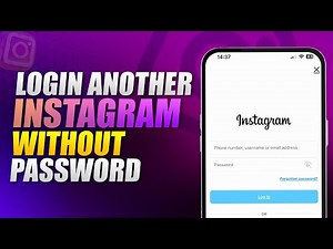 How to login another Instagram account without password | F HOQUE | login another Instagram |