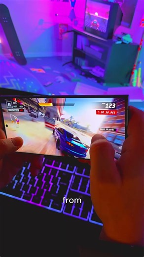 Mobile gamer? Small gadgets on big screens #gaming #mobilegame #samsung #android #setup #galaxytech