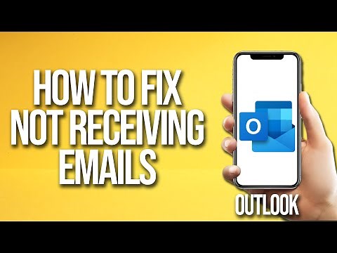 How To Fix Outlook Not Receiving Emails