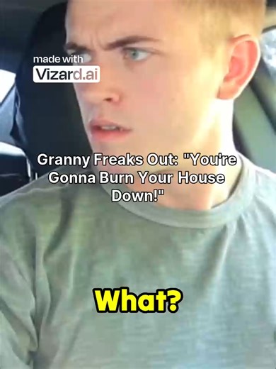 14 Granny Freaks Out_ _You're Gonna Burn Your House Down!_#fyp #angrygrandma #hilarious #trending #makethisviral #comedyvideo #funny #bestof #makethisfamous #dontletthisflop