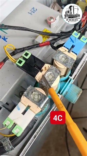 Samsung washing machine malfunction symptoms and error codes displayed on the screen. #tecnician ...