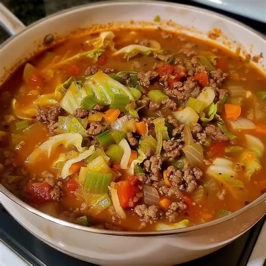 Cabbage Soup This is very healthy and so delicious 😋 | Weight Watchers Recipes Only