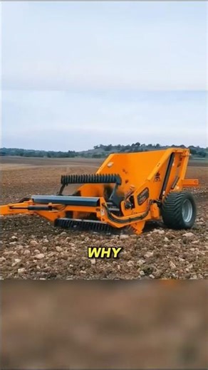 This Machine Removes Rocks From Soil Before Planting