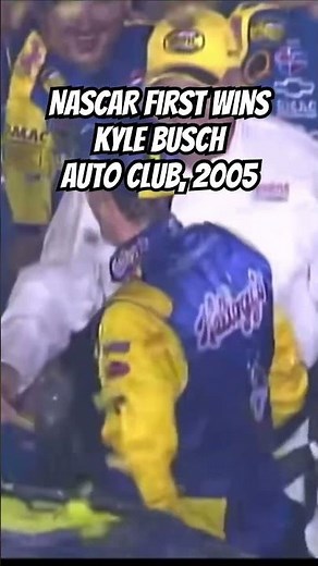 #NASCAR First Wins, Kyle Busch #throwback #racing
