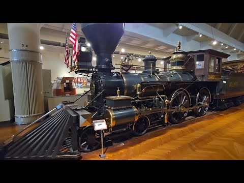 Henry Ford Museum, Train Display Walkthrough!! Steam Engines! Allegheny Type Locomotive! C&O 1601!