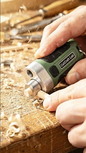 Mini Wood Dowel Maker 🔧 | DIY Tool for Making Perfect Wooden Dowels #shorts #DIYProjects#MakerTools