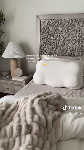 Neck pain? Flat pillows? Tossing all night? 💤 Meet the Mellow CloudAlign™ Pillow, the ergonomic pillow designed to actually support your sleep. ✔️ 6-zone ergonomic design ✔️ Pressure-relieving comfort ✔️ Supports neck spine alignment ✔️ Perfect for back sleepers, side sleepers, and combo sleepers This is your upgrade from “good enough” sleep to why didn’t I buy this sooner sleep.