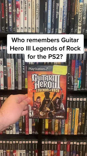 Remembering Guitar Hero III Legends of Rock for PS2