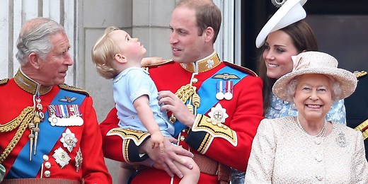 The line of succession to the British throne when the Queen dies