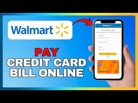 HOW TO PAY WALMART CREDIT CARD BILL ONLINE 2025!