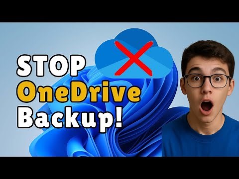 Stop OneDrive Auto Backup in Windows | Disable Automatic File Sync Easily