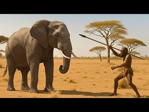 Life 4.7 Million Years Ago | How Prehistoric Humans Fought Against Giant Mammoths