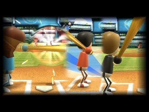 WIi Sports: All Baseball Training Minigames (4 Player)