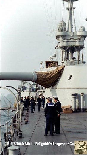 BL 18‑Inch Mk I — Britain’s Biggest Naval Gun WW2 Documentary