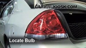 Reverse Light Replacement 2006 Chevrolet Impala LS 3.5L V6
