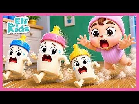 Milk Bottles Escaping! +More | Eli Kids Songs & Nursery Rhymes Compilations
