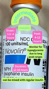NPH insulin is an intermediate acting type of insulin. Need to know for nursing and I break down this in my notebook in the diabetes section #clinicals #nursingschool #nursingstudents #bsn #nursingstudentofticktok #absn #lpnstudent #rn #nclex #insulin #NPH #diabetes #nursingexams #nursingnotes #nursingstudent101##futurenurse | Professormollie
