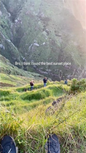 Bro, I think I found the best sunset place! #travel #sunset