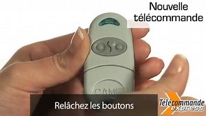 Programmer une télécommande à auto apprentissage