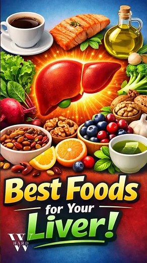 The BEST Foods for Your Liver 🥦🫐☕